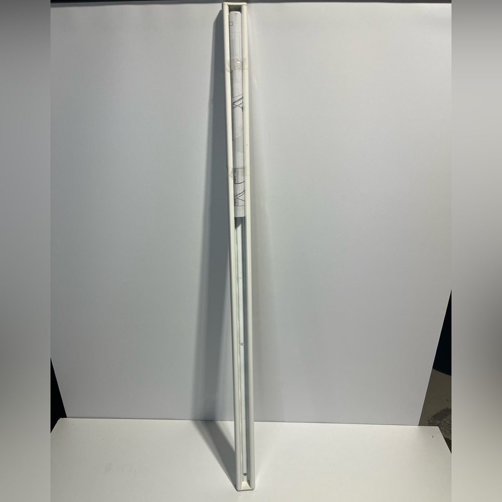 IKEA Algot White Shelving Brackets 
Upright/Vertical Mounting Rail 
33 1/8" long